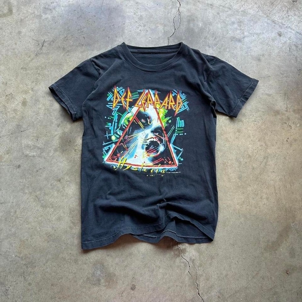 Vintage Def Leppard 1987 hysteria tour tee